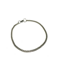 2mm Cuban Chain Link Bracelet