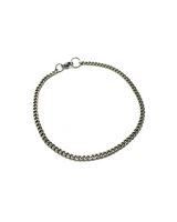 2mm Cuban Chain Link Bracelet