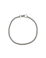 2mm Cuban Chain Link Bracelet