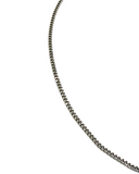 2mm Cuban Chain Link Necklace