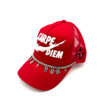 Carpe Diem "RED" Trucker Hat