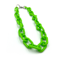 Neon Green Acrylic Chain