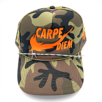 Carpe Diem “Camo” Barbed Wire Trucker Cap