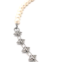 Spiked Pearl Necklace