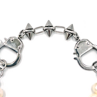 Pearl Spike Bracelet